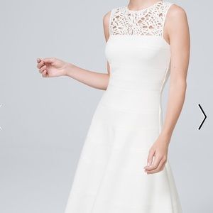 White House Black Market Lace Bandage Dress